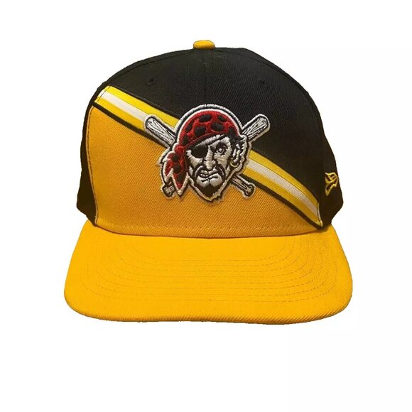 Pittsburgh Pirates 9Fifty New Era Yellow/Black Cap-Hat RED Pirate MLB - Picture 1 of 5